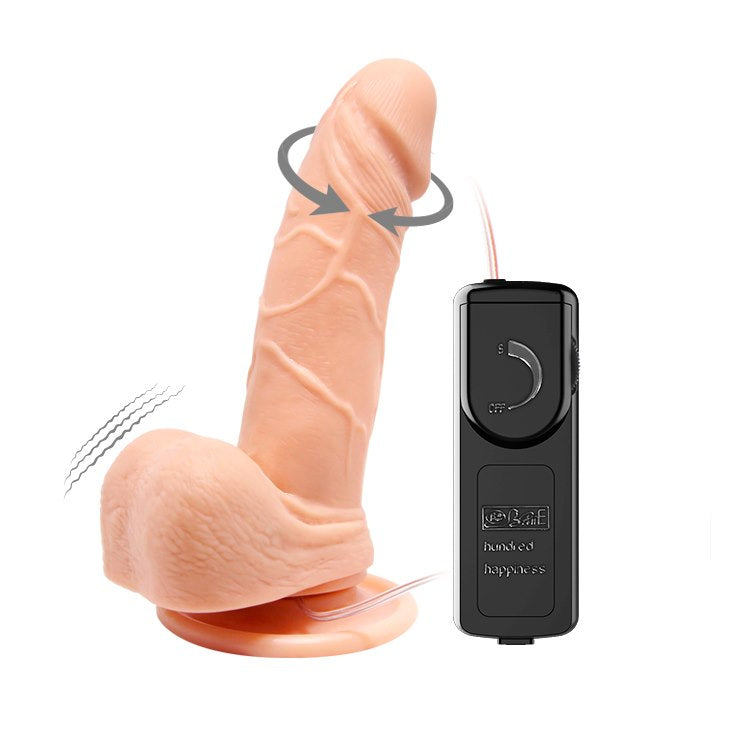 Vibrator Barbara Mark | Ρεαλιστικός Δονητής με βεντούζα 15cm