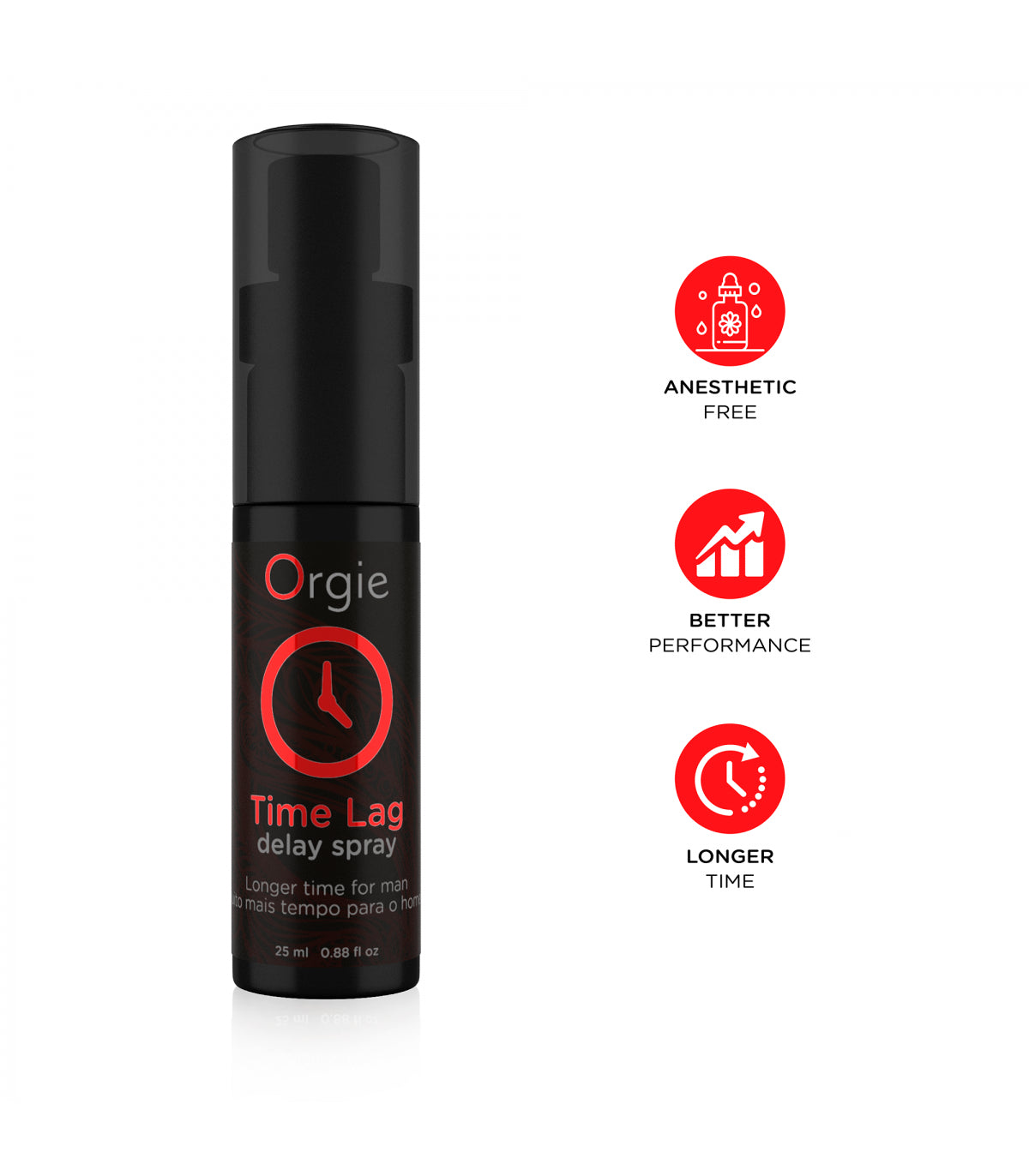 TIME LAG Delay Spray 25ml – Spray Καθυστέρησης για Άνδρες